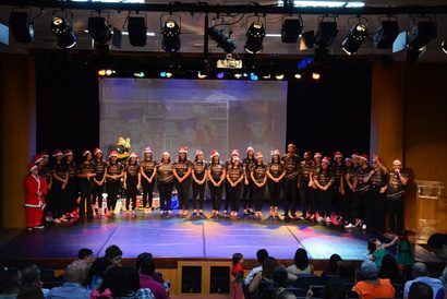 Apresentação no teatro